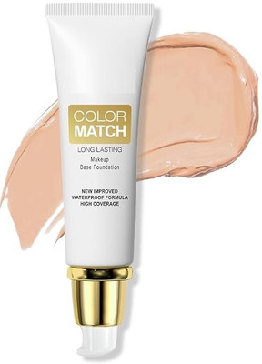 GFSU - GO FOR SOMETHING UNIQUE Color Match Long Lasting Makeup Base Foundation(50ml) Foundation(ivory, 50 ml)