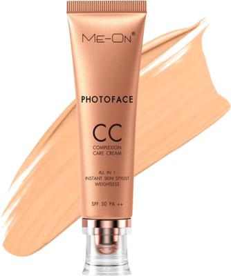 Me-On Photoface CC Cream Foundation(N01 Cool Ivory, 30 ml)
