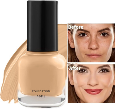 YAWI Flawless Matte Finish Liquid  Foundation(Skin, 45 ml)
