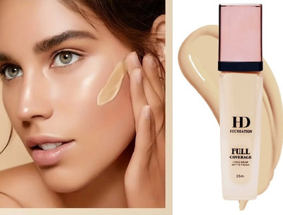 urbanfox High Definition Finish Foundation With Flawless Skin Foundation(BEIGE, 35 ml)