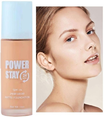 Yuency Long lasting Power stay foundation pack of 1  Foundation(IVORY, 30 ml)