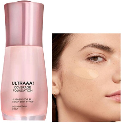 DARVING Serum Lightweight Foundation Non-cakey with All-Day Coverage  Foundation(Beige, 30 ml)