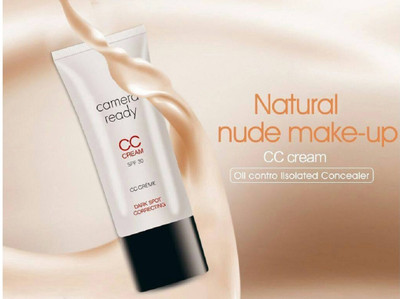 Latixmat Full Coverage Matte Cc Cream SPF 30 Cream For Women Foundation(IVORY, 40 ml)