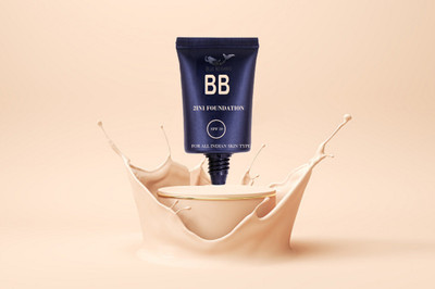 BLUEMERMAID Buildable Coverage Suitable for all skin types Foundation(natural beige, 30 ml)