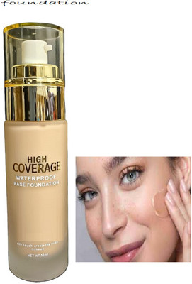 Luipui FULL FACE COVERAGE WATERPROOF LIQUID FOUNDATION PACK OF 1 Foundation(BEIGE, 50 ml)