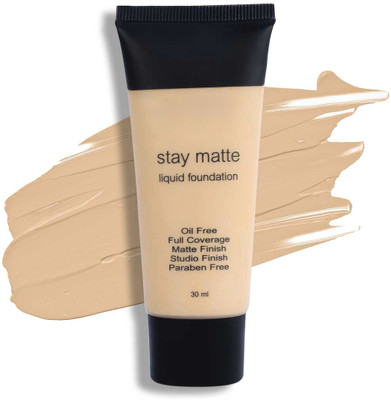 VERGE Stay Matte Waterproof & Long Lasting Liquid  Foundation(MN16, 30 ml)