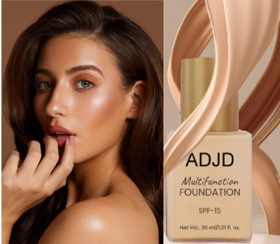 ADJD Dewy Finish Breathable Coverage  Foundation(Natural, 30 ml)