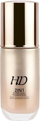 EVERERIN 2-in-1 High Coverage Liquid Matte  Foundation(IVORY, 60 ml)