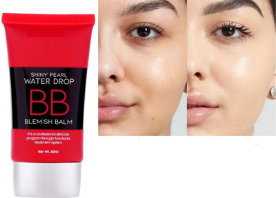 AFARAXIA Best Shiny Pearl Waterproof Blemish Balm BB  Foundation(Soft ivory, 40 ml)