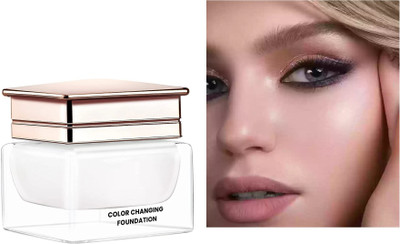 GABBU New Color Changing Water proof Satin Finish  Foundation(white, 30 ml)