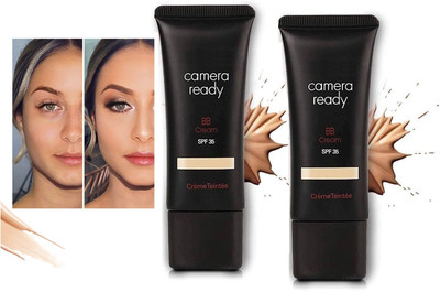 tanvi27 Matte Finish Camera Ready BB Cream Natural SPF-35 Combo Foundation(Beige, 80 ml)