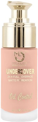 MATTLOOK UNDERCOVER 24H Full Coverage Matte Foundation FS-08-04 BEIGE Foundation(Beige, 30 ml)