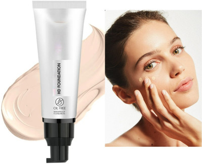 FLORERO Ultra HD Foundation HIGH COVERAGE FOUNDATION Foundation(ROSE BLUSH, 60 ml)