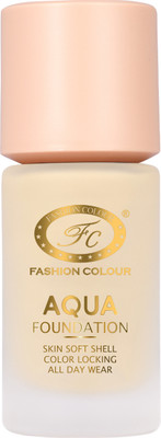FASHION COLOUR MOITURIZING FOUNDATION IF04 SHADE 01 Foundation(Pearl White, 50 ml)