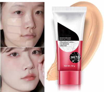 ADJD BB Foundation + Fairness Cream - Instant Fair Look Foundation(IVORY, 50 g)