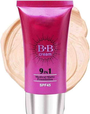 THTC High Coverage 24-Hour Wear Mattifying Liquid  Foundation(NATURAL, 50 ml)