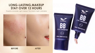 BLUEMERMAID FULL COVERAGE BB FOUNDATION FOR NATURAL LOOK Foundation(BEIGE, 30 ml)