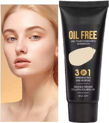 FLORERO BB Pro Face All-in-One Daily Cream Foundation(BEIGE, 60 ml)