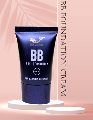 BLUEMERMAID High Coverage Foundation BB Cream Foundation(IVORY, 30 ml)