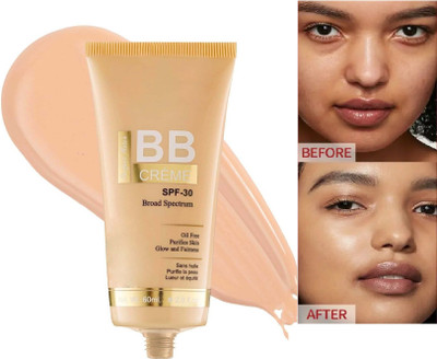 luzimaisa Korean BB Cream Instant Dark Spot Coverage LIGHTWEIGHT FOUNDATION Foundation(natural, 60 ml)