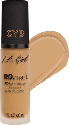 CYB Ultra-Matte Liquid Foundation - Long-Lasting Glow Control Foundation(Beige, 30 ml)