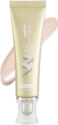 HUZURLU Super Hydrating smooth texture liquid  Foundation(Ivory, 45 ml)