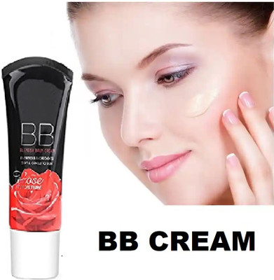 Vyomiris BB Blemish Balm Cream Rose Moisture  Foundation(BEIGE, 38 ml)