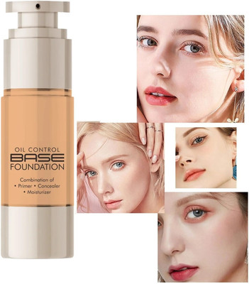 DARVING Make up Liquid Base Foundation Oil Free & Water Proof  Foundation(BEIGE, 30 ml)