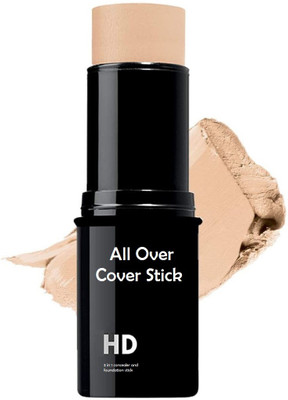 MYEONG Waterproof Makeup Concealer Pan Stick Light Color  Concealer(beige, 8 g)