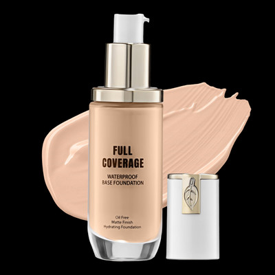 Sheny Best High Coverage Waterproof Base Matte Liquid Foundation BEIGE 45 ML Foundation(beige, 45 ml)