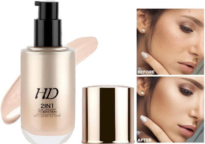GFSU - GO FOR SOMETHING UNIQUE Weightless Matte Finish Foundation | Lightweight | Anti-Ageing | Flawless Finish Foundation(ivory, 60 ml)