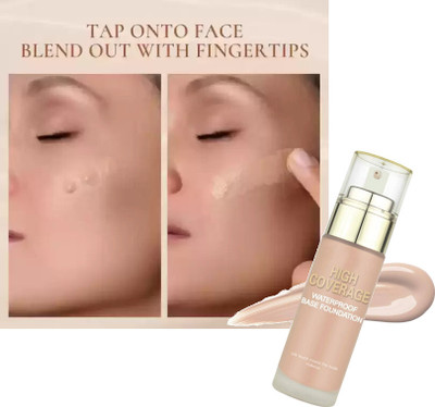 SHENY COLORS pro High Coverage Waterproof Base Matte Liquid Foundation for cute girls Foundation(BEIGE, 60 ml)