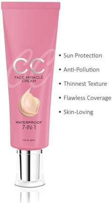 DARVING 7 in 1 cc Makeup Foundation Weightless&Long Wear Foundation(BEIGE, 60 ml)