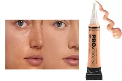 Latixmat MATTE FINISH HIGH DEFINATION LOOK PRO CONCEALER TUBE Foundation(IVORY, 8 g)