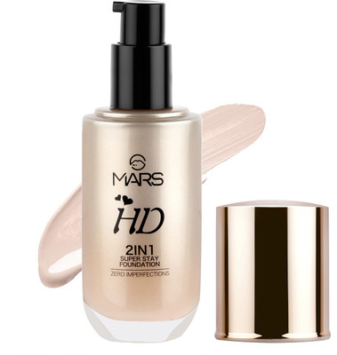 MARS HD 2IN1 Super Stay Nutration For Skin Foundation - F07 Foundation(IVORY, 60 ml)