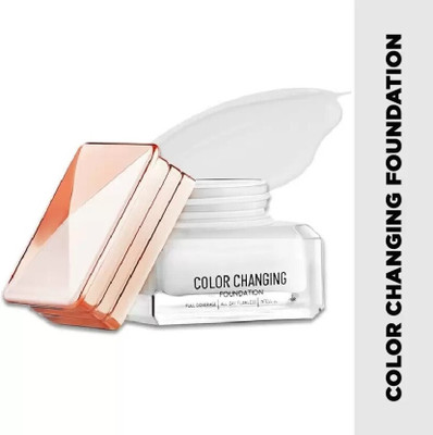 FLORERO BEST WATEPROOF COLOR CHANGING FOUNDATION Foundation(WHITE, 30 ml)