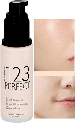 DARVING Primer Base Matte Full Coverage Foundation Light Weight Foundation(beige, 30 ml)