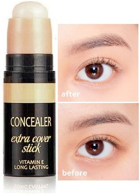MYEONG Roll On Oil Free Matte Finish Concealer Pan stick Foundation(Beige, 8 g)