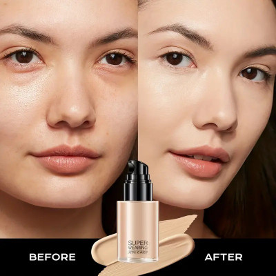 luzimaisa Matte Liquid Foundation Long Lasting Oil Control Foundation(beige, 60 ml)