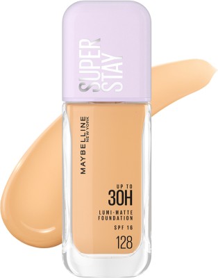 MAYBELLINE NEW YORK Super Stay Lumi Matte Foundation 30H Longwear Light As Air Foundation(128, 35 ml)