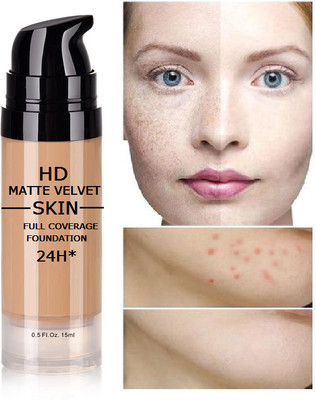 ADJD 24 H High Coverage Foundation Long Stay & Oil Control Foundation(IVORY, 15 ml)