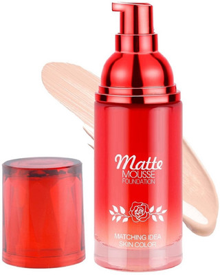 nn Blemish Free | Long Lasting | Mousse Liquid Foundaation Foundation(Beige, 60 ml)