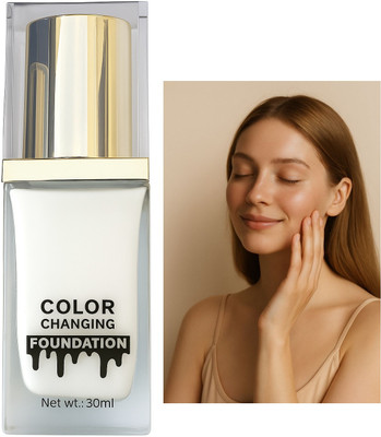 DARYUE Magic Color Changing Waterproof  Foundation(white, 30 ml)