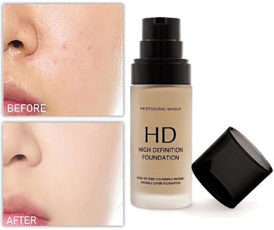 BLUEMERMAID Makeup HD High coverage foundation matte finish Foundation(beige, 30 ml)