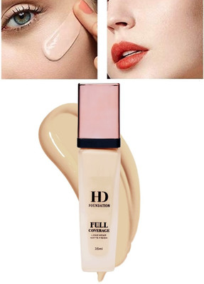 SILDUST NEW WATERPROOF BEST HD FOUNDATION MATTE FINISH Foundation(BEIGE, 35 ml)