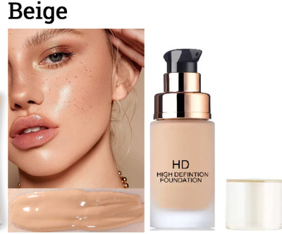 FRAILENO Professional Long Wearing High Coverage foundation Foundation(BEIGE, 60 ml)