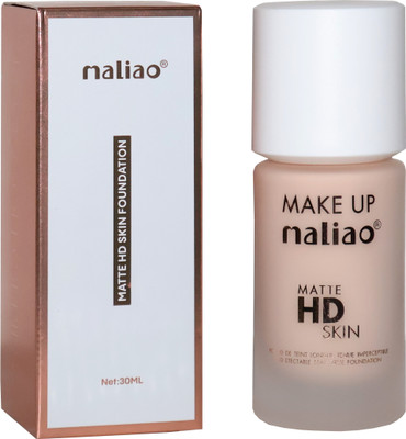 maliao Matte HD Skin Foundation Soft Ivory Foundation(Soft Ivory, 30 ml)