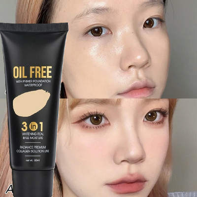 DARVING Zero Pore Oil-Control Full Coverage Matte  Foundation(IVORY, 60 ml)