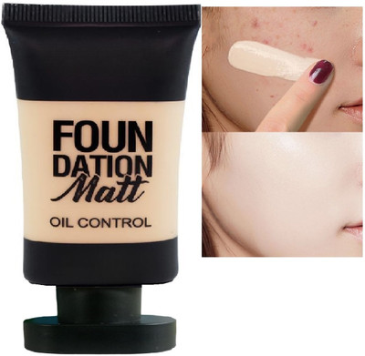 Yuency Long Wear Weightless Flawless Matte Finish Long Wear Foundation Flawless Matte Foundation(ivory, 40 ml)