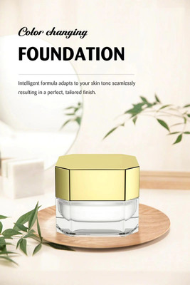CATERINACHIARA Color Changing -Matte Foundation Cream Foundation(white, 30 ml)